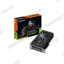 Gigabyte RTX 5060 Ti 8 GB WindForce Oc ვიდეობარათი