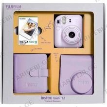 Fujifilm Mini 12 Lilac Purple პოლაროიდის ნაკრები