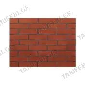 დეკორატიული აგური STALACTITE KT/1-T წითელი დაზოლილი