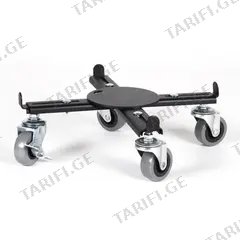 დასადგამი ქოთნის EDA Plastiques SUPPORT METAL EXTENSIBLE 4ბორბლით 28,5-40,5სმ