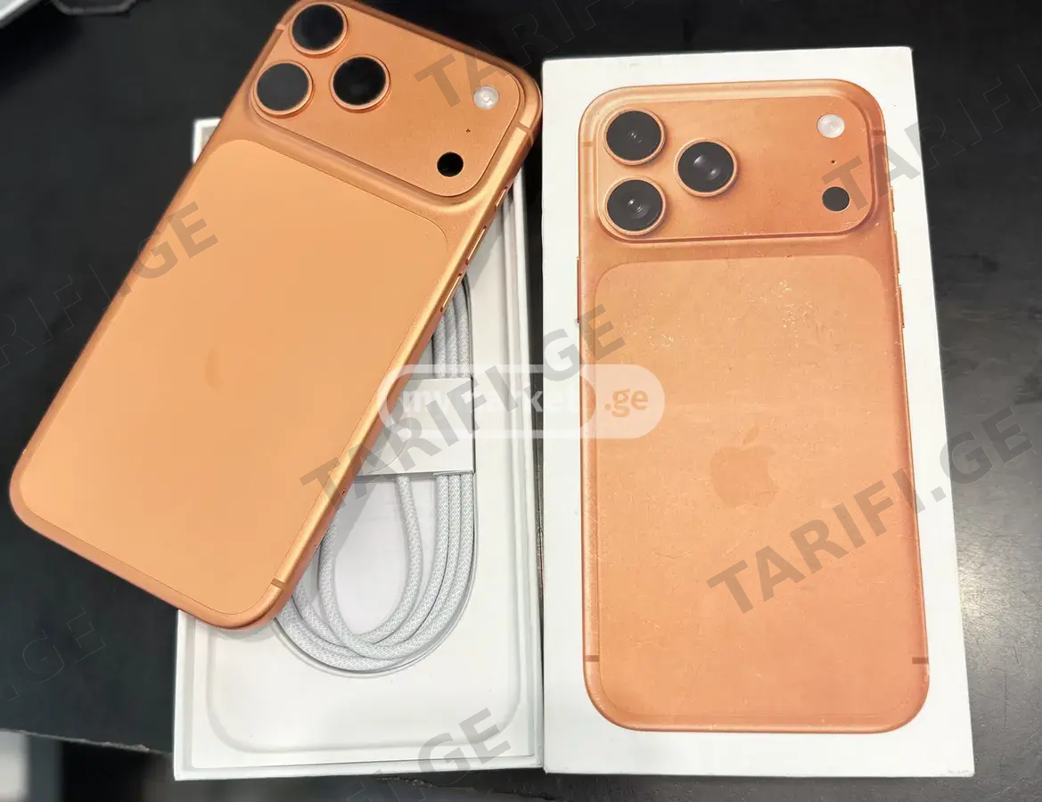 IPhone 17 Pro Max ახალი