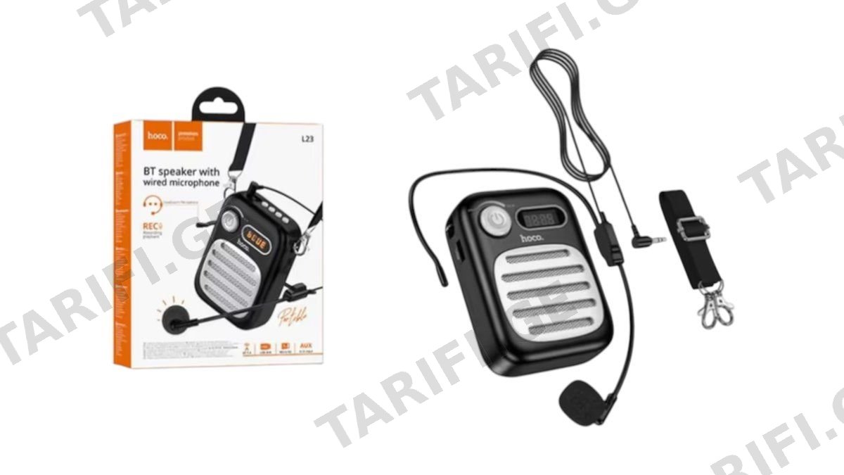 hoco L23 BT Speaker with Wired Microphone