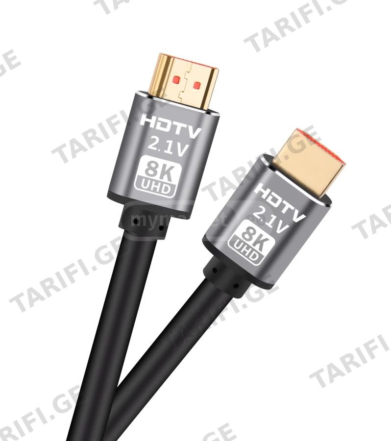 HDMI 2.1V კაბელი 10 მეტრი 8K
