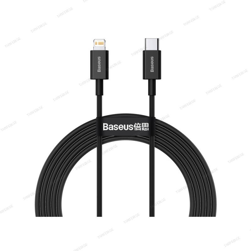 Baseus Superior Series Fast Charging Data Cable Type-C to Lightning PD 20W 2m CATLYS-C01 Black