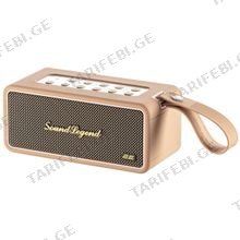 2E 2E-BSSLWBN SoundLegend, 80W, Bluetooth, IPX6, Speaker, Brown დინამიკი