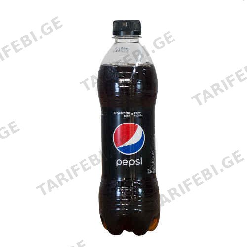 გაზიანი სასმელი /პეპსი ბლექი/ 0.5ლ