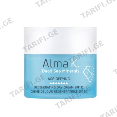 ალმა ქეი - HYDRATE AGE-DEFYING სახის კრემი აღმდგენი SPF30 50მლ 1483