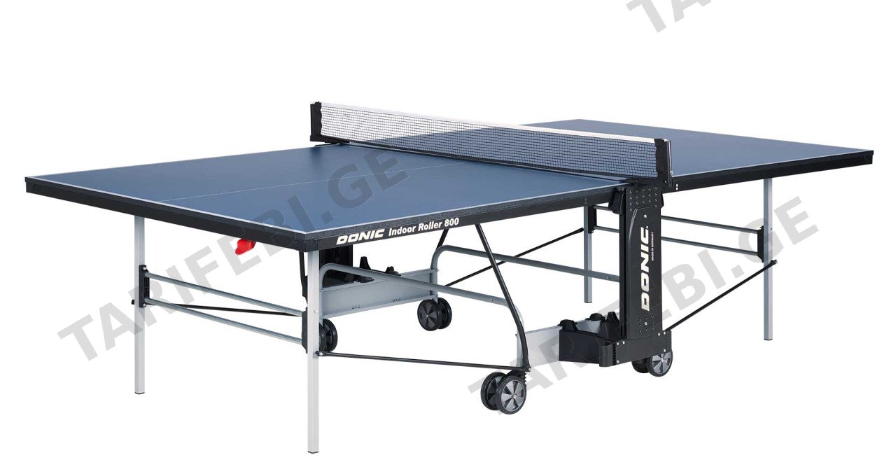 მაგიდის ჩოგბურთის მაგიდა DONIC (Roller 800 19mm) indoor