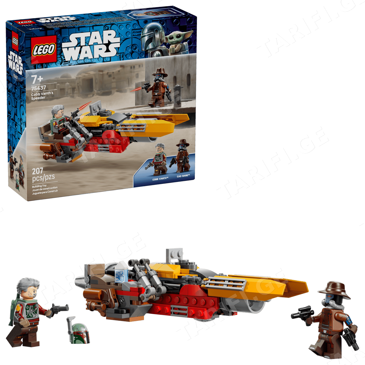 ასაწყობი კონსტრუქცია COBB VANTH'S SPEEDER 75437 | STAR WARS™