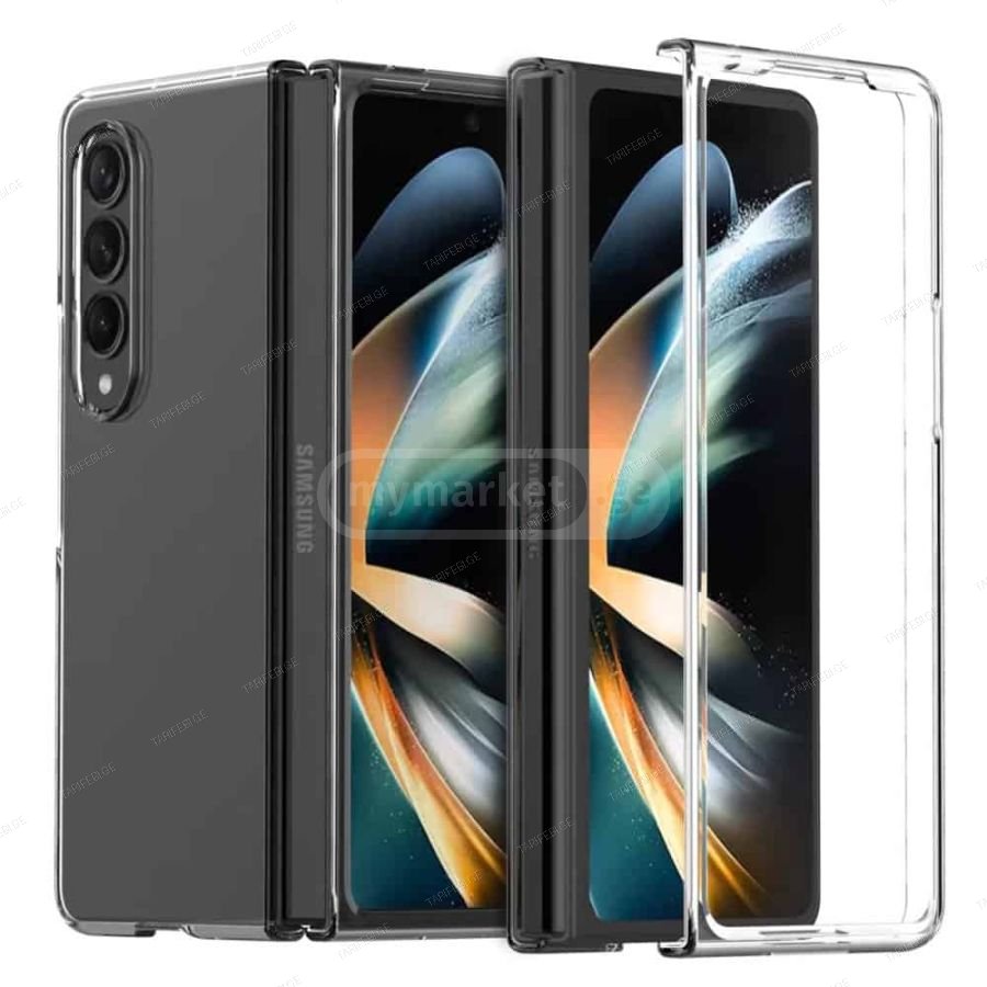 Samsung Galaxy Z Fold 4 Case Element Fold Cover - გამჭვირვალ
