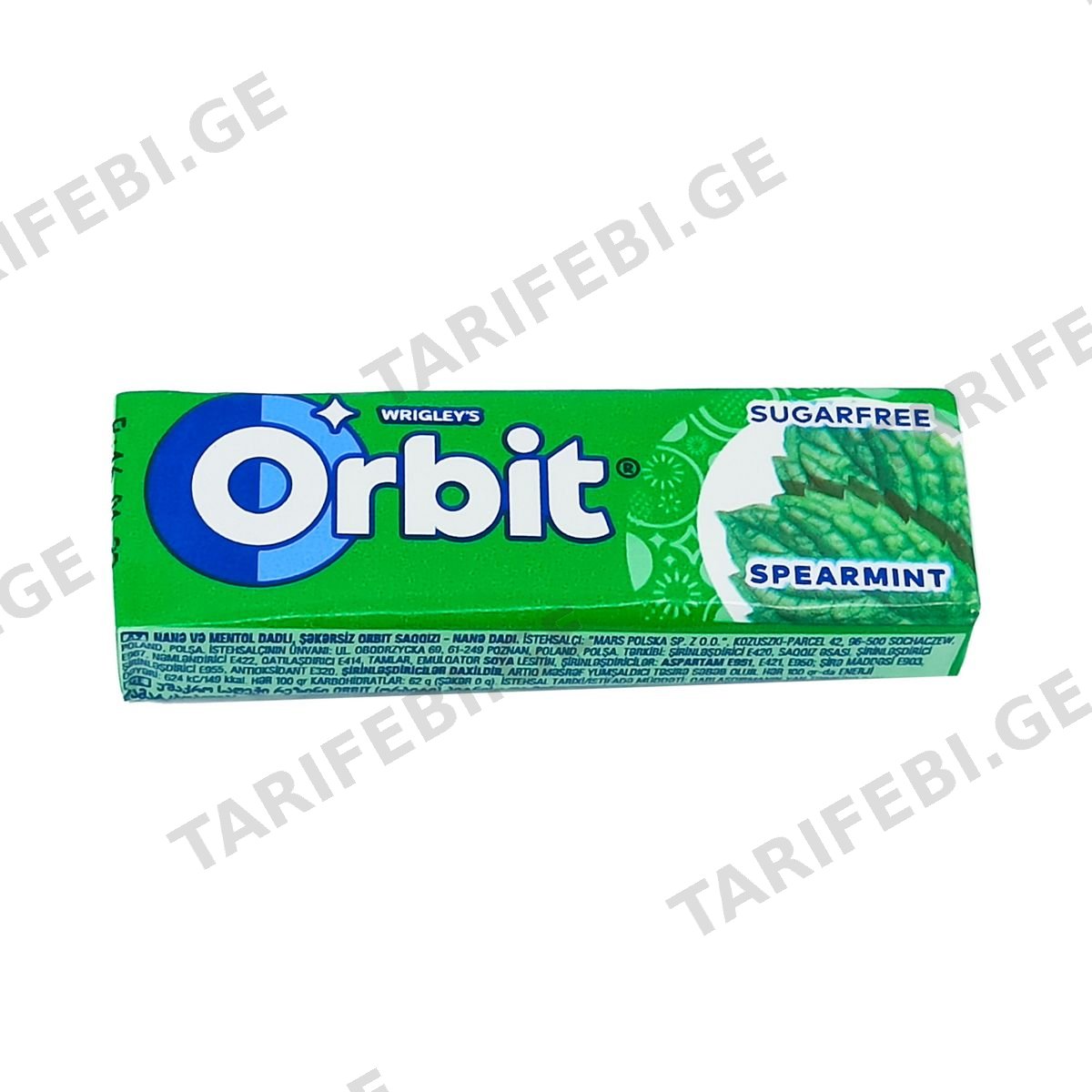 საღეჭი რეზინი სპერმინტი 3938 ორბიტი - Orbit