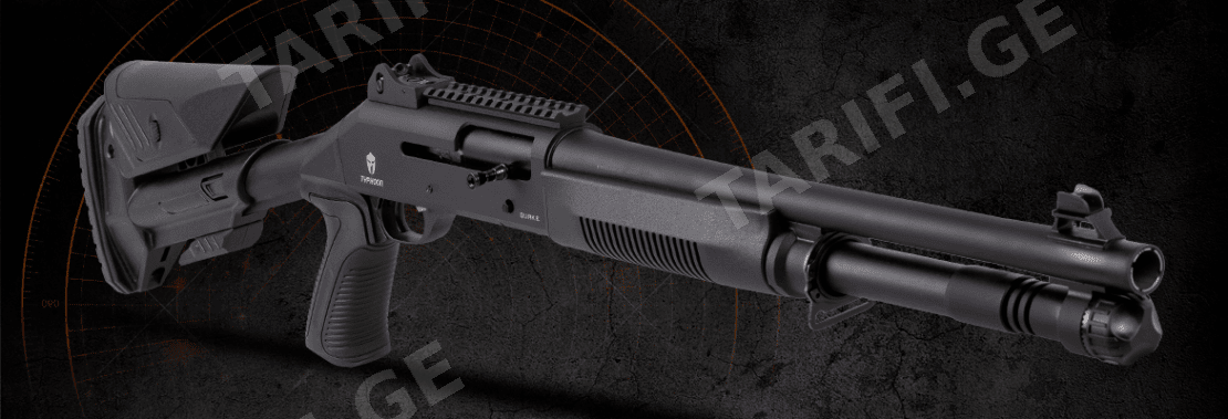 TYPHOON QUAKE COMBAT კალ.12 black