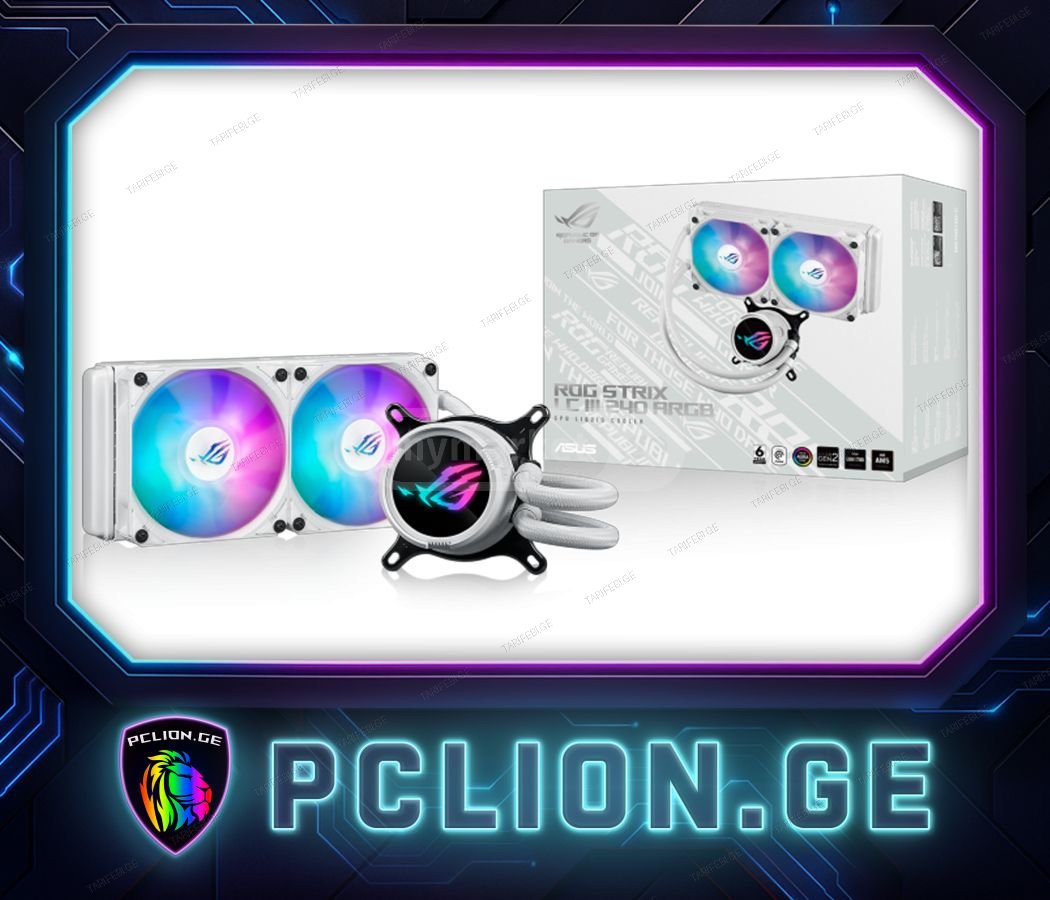 ✅⚠️ASUS ROG Strix LC III 240 ARGB White Edition - Cooler⚠️✅3