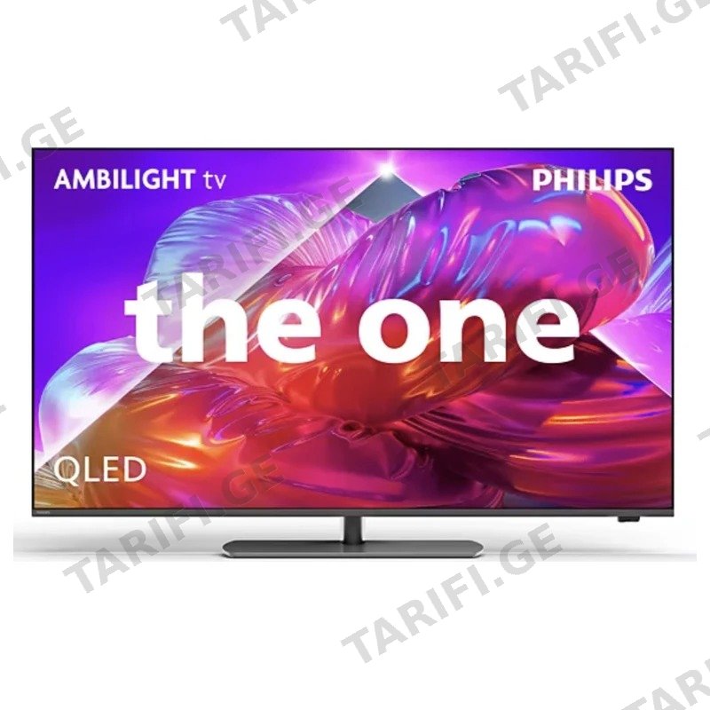ტელევიზორი QLED SMART TV PHILIPS 65PQS9011/12 65" (164 სმ) 4K 120HZ AMBILIGHT Black