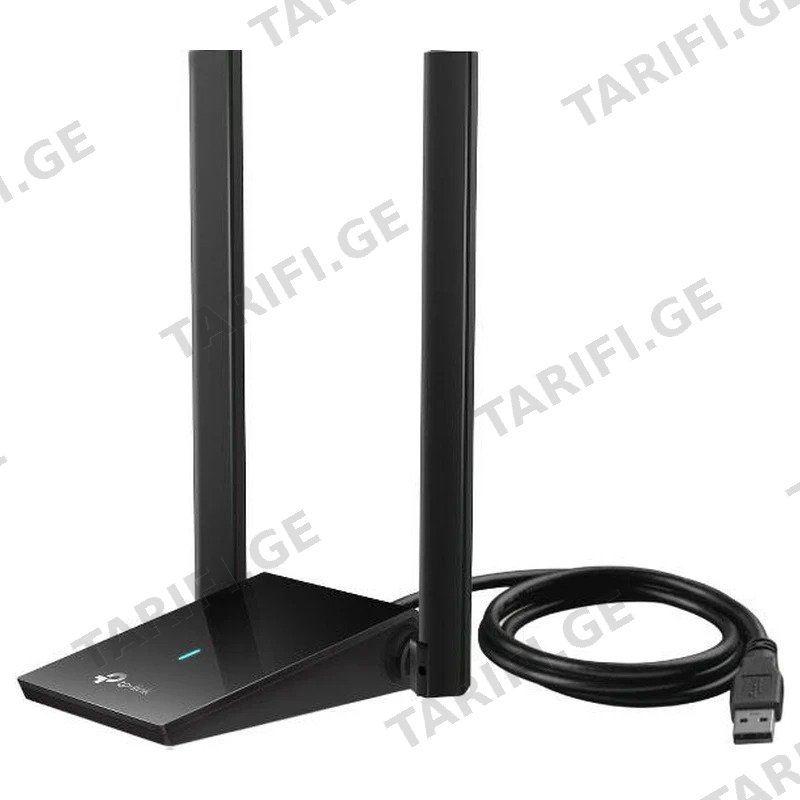 WI-FI ადაპტერი TP-LINK ARCHER TX20U PLUS AX1800 WI-FI 6 Black