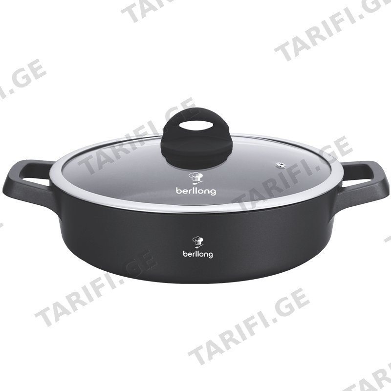 თუჯის ქვაბი BERLLONG SQL-SH32 (32CM)