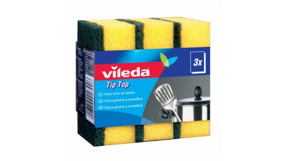 Vileda ღრუბელი ჭურჭლისათვის ტიპ-ტოპი 3ც