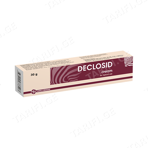 დეკლოსიდი კრემი 30გრ deklosidi kremi 30gr