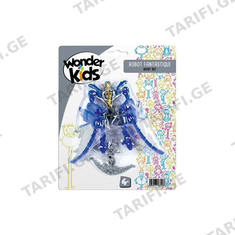 WonderKids რობოტი ტრანსფორმერი 4+