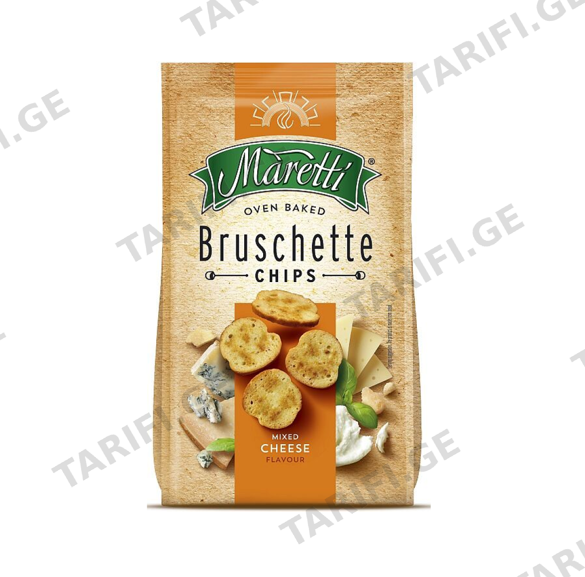 BRUSCHETTE 70გრ. ყველის ასორტი (X12)