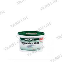 (2.5ლ) ინტერიერის ლატექსის საღებავი FEIDAL INNENLATEX MATT