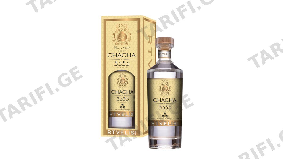 ჭაჭა რთველისი, თაფლი - 0.5L
