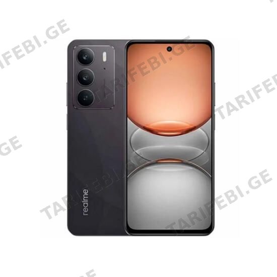 სმარტფონი Realme C75 8GB/128GB RMX3941 NFC Storm Black