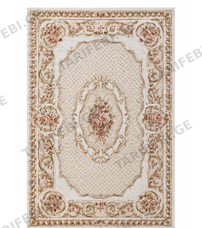 CIHANGIR - ხალიჩა 160*230 (3.68მ2) #P0937 ფერი. L.PINK / L.PINK მწარ. FESTIVAL