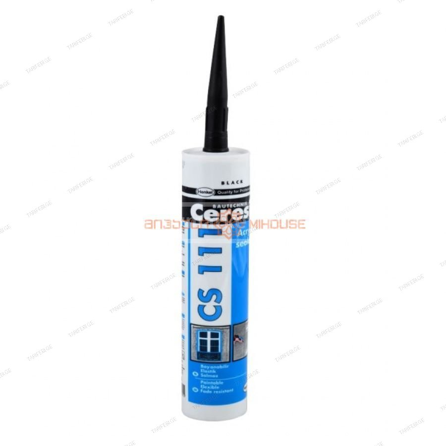 სილიკონიCERESITაკრილის  CS111 280მლ (შავი)