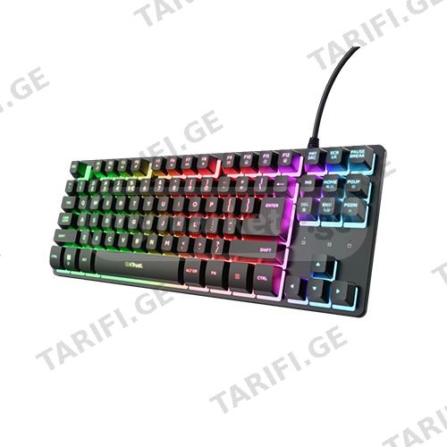 კლავიატურა - Trust GXT 833 Thado TKL Black