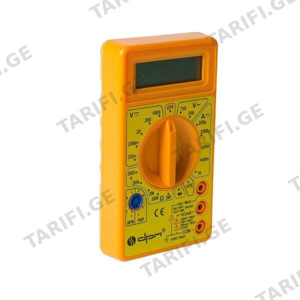 მულტიმეტრი ციფრული DPM VC500 ORANGJO