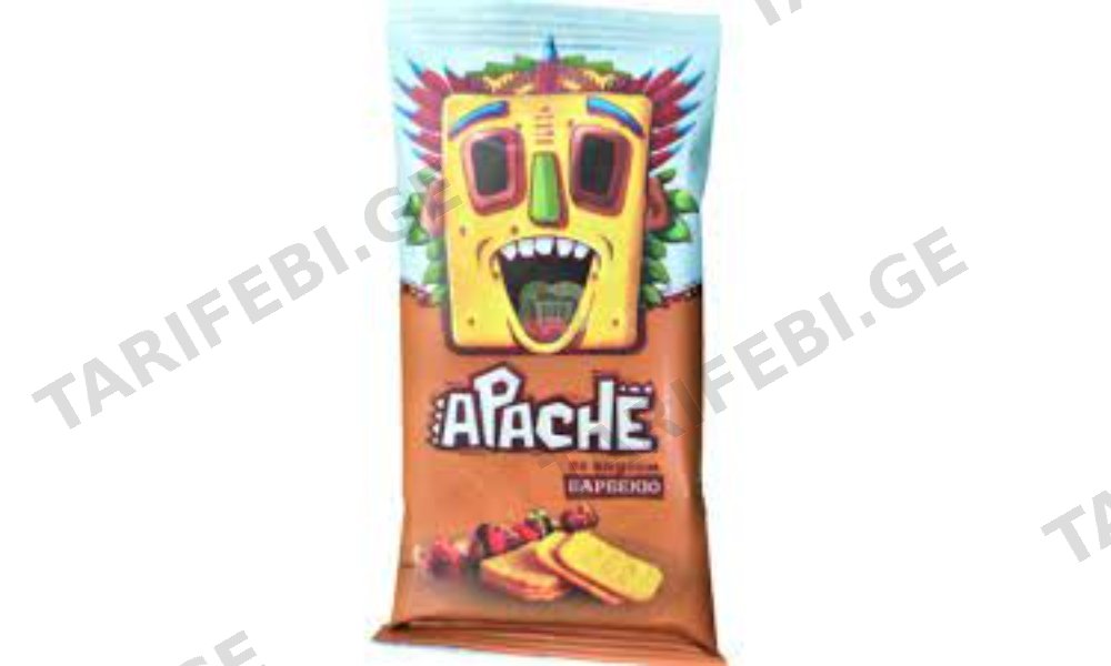 Apache კრეკერი მწვადის გემოთი 35 გრ (20ც)