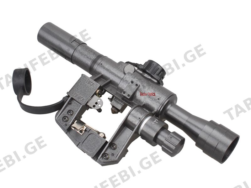 SCFF-15 SVD Dragunov 4x24 First Focal Plane Riflescope