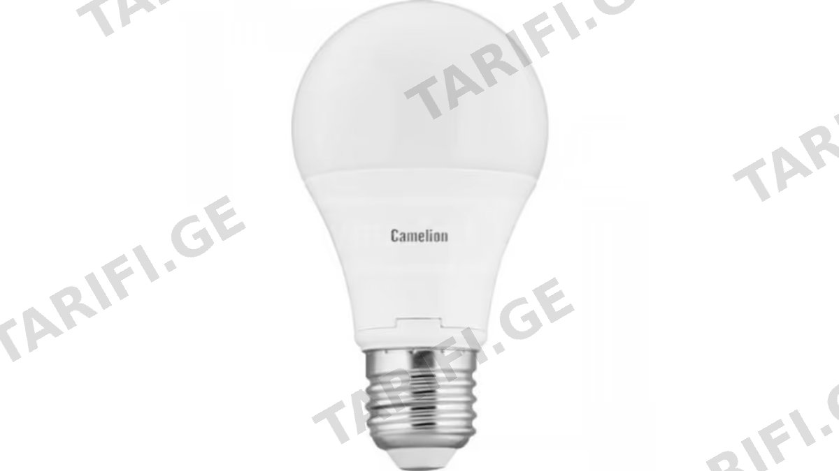 Camelion ეკონომიური LED ნათურა Energy Saving LED Bulbs - 11W/Warmlight/E27 LED11-A60/830/E27