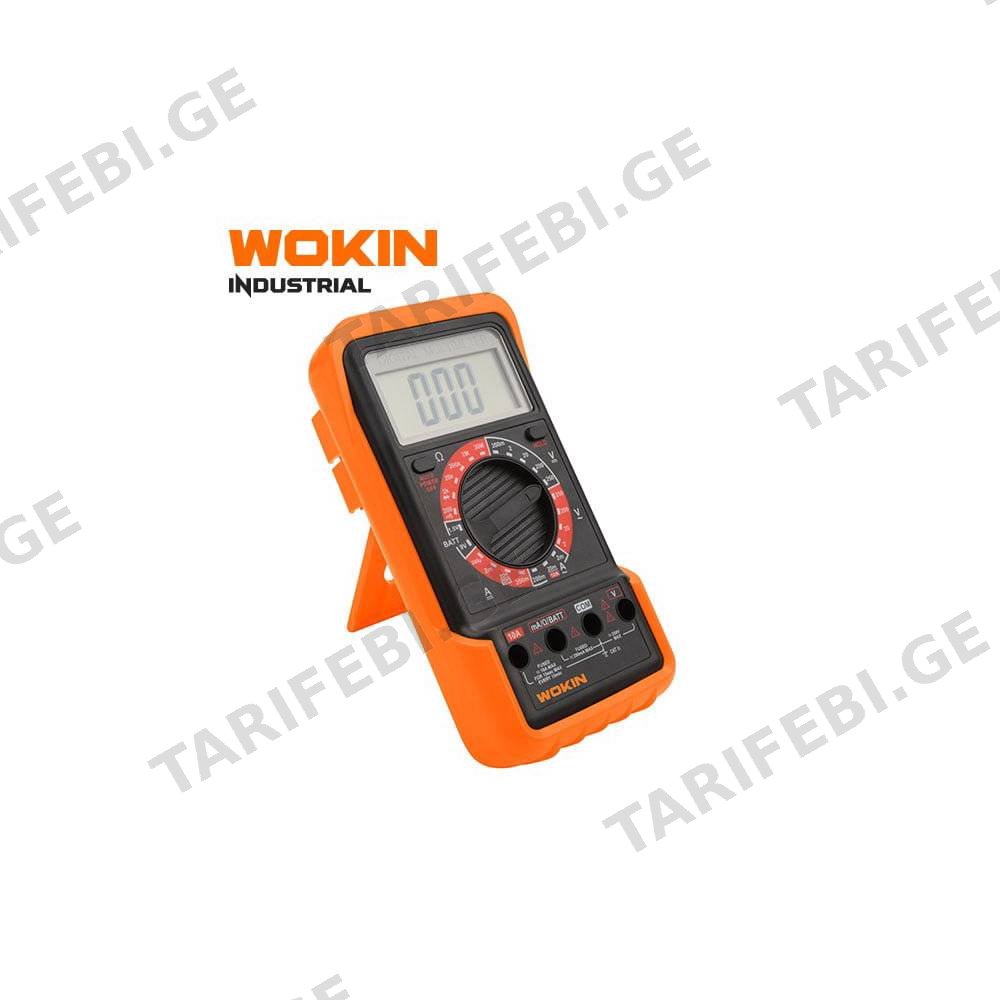 ციფრული მულტიმეტრი Wokin 551001, DIigital Multimeter, Black/Orange