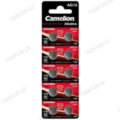 ელემენტი Camelion AG13-BP10 Alkaline LR44 10 ც