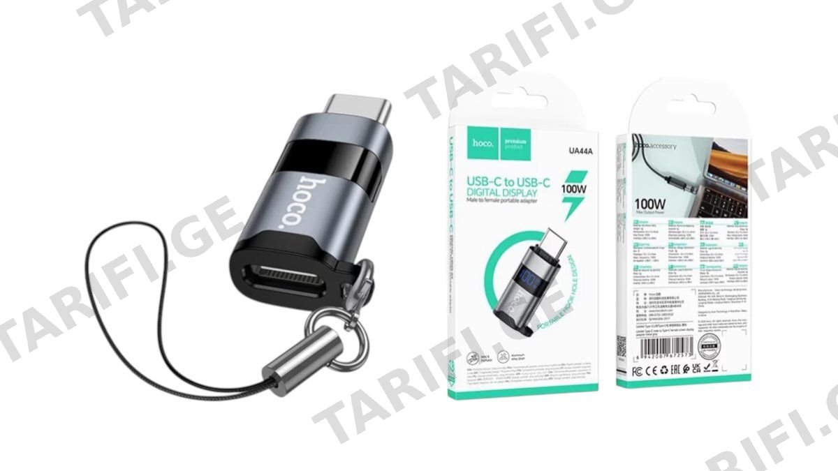 hoco UA44A USB-C to USB-C Digital Display 100W power