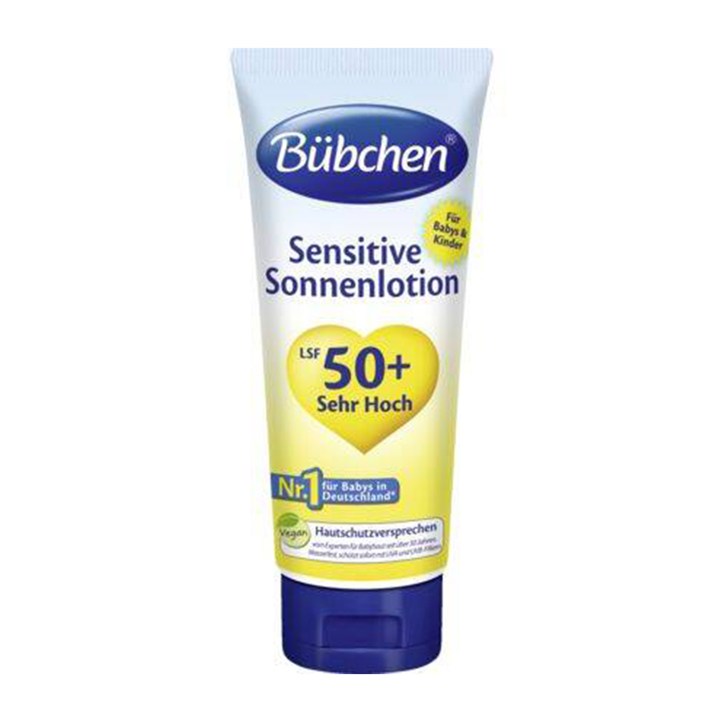 ბუბხენი მზის დამცავი ლოსიონი 50SPF100მლ 0+