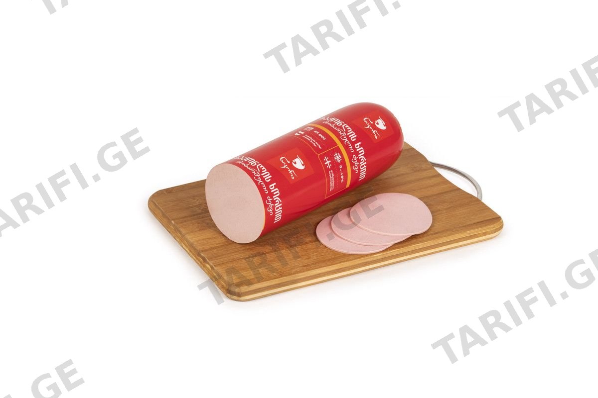 "საქონლის ძეხვი" მოხარშული ძეხვი (კგ) "ნიკორა"