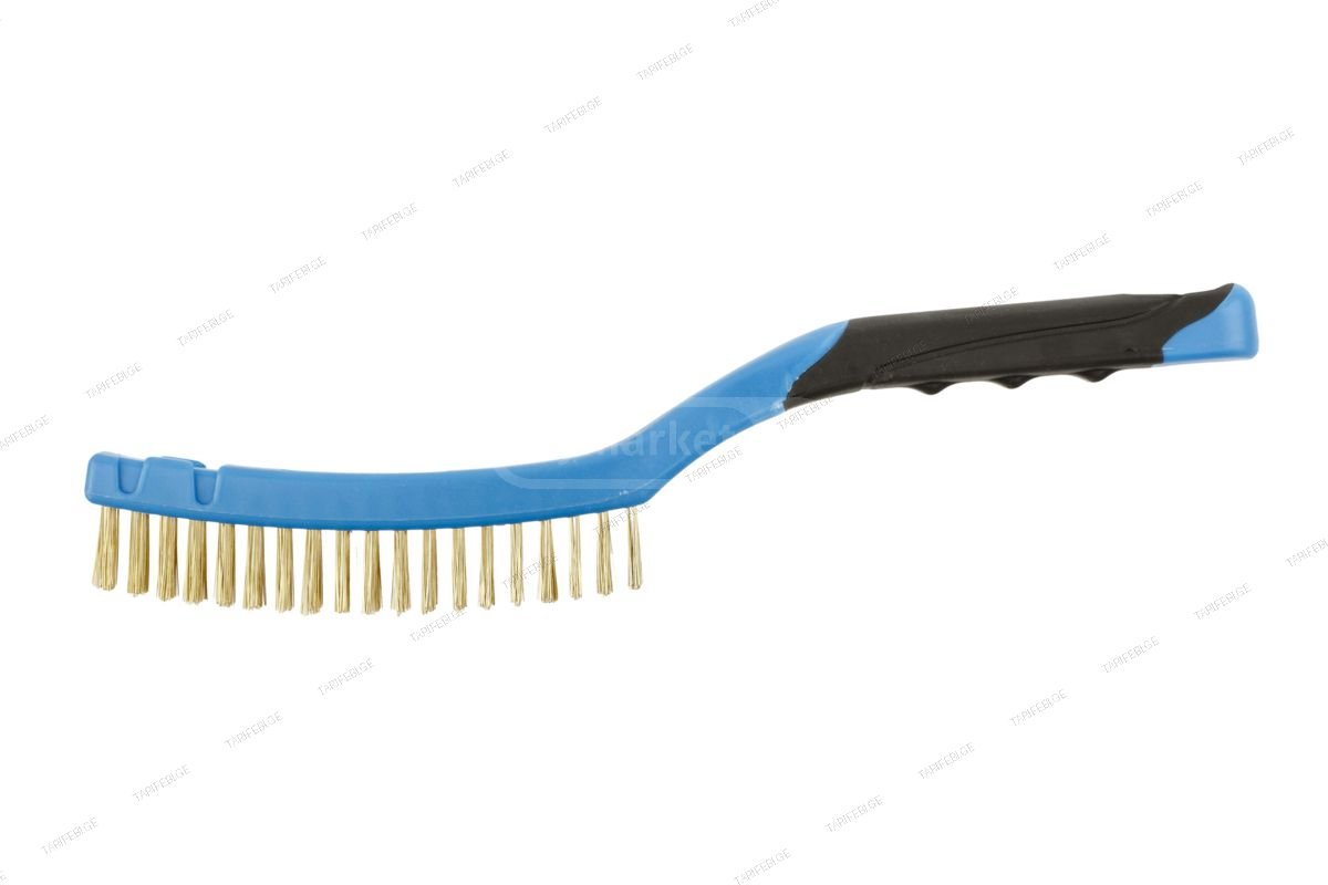 HT3B637 ჯაგრისი თითბერის Brass wire brush, 3 x 19