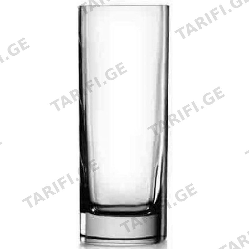 მინის წვენის ჭიქა (210 ML, 6 PCS)