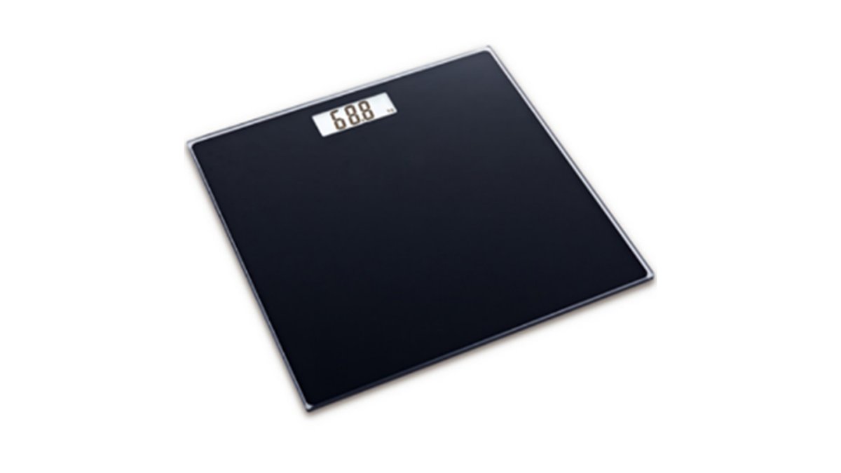 "ARSHIA"- სასწორი ციფრული შავი მინის 30.2x30.2x2.2სმ 26425 BS106-2939