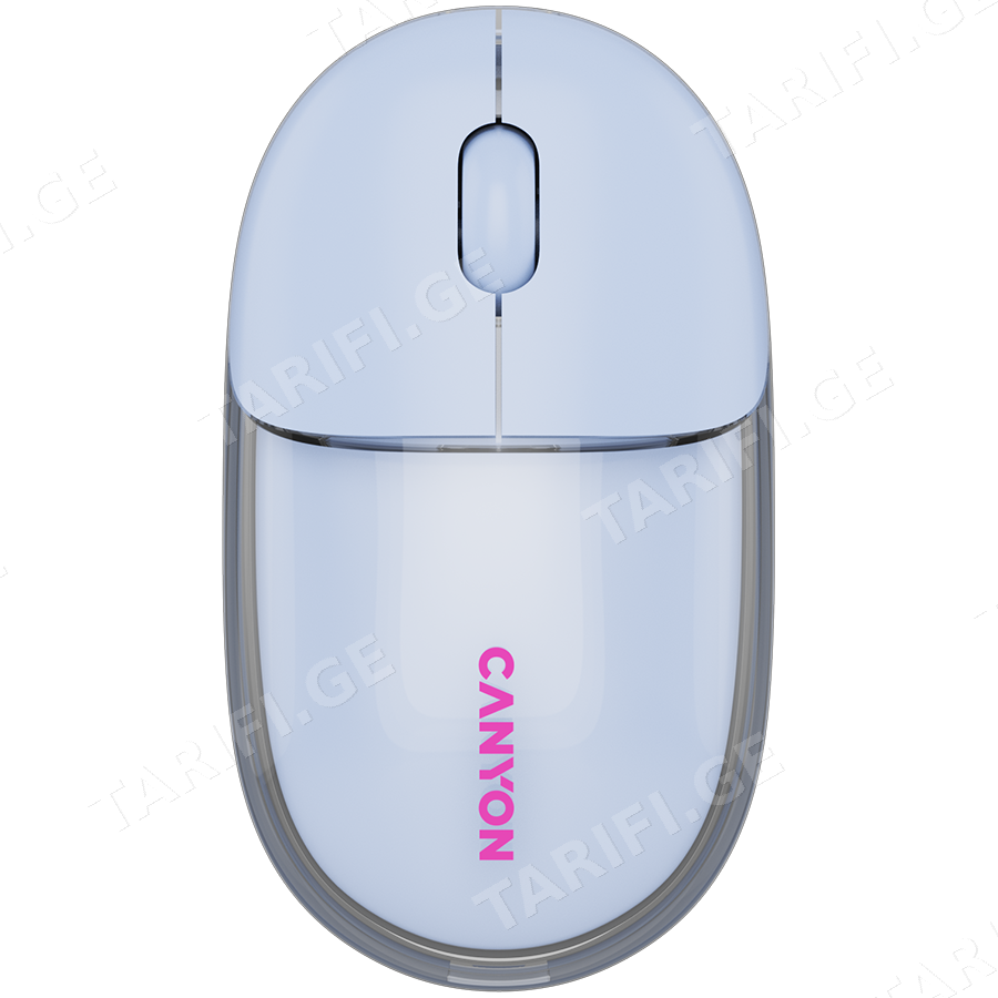 CANYON mouse OnClick 24 BT/ Wireless Transparent/Blue