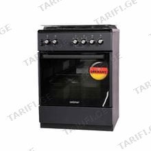 ZELLMER FF6400GFZU (Black-A) გაზქურა