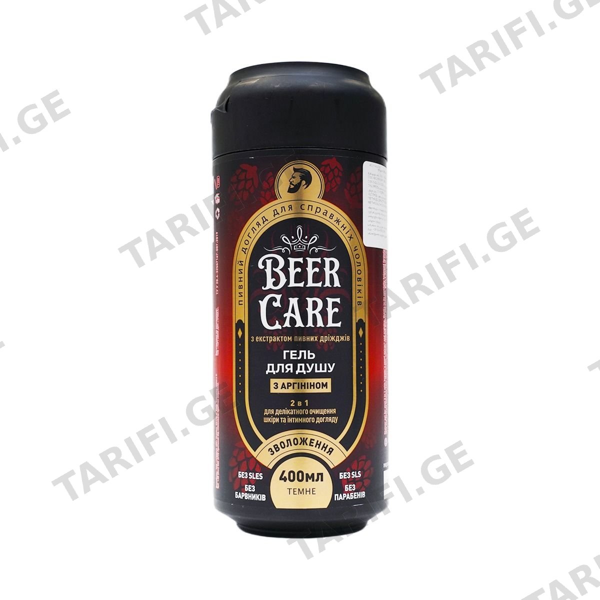 შხაპ-გელი დამატენიანებელი 2in1 400 მლ 2009 ბირ ქეა - Beer Care