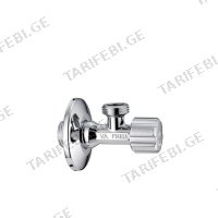 (1/2"x1/2") კუთხის ვენტილი ABS სახელურით VA-ALBERTONI