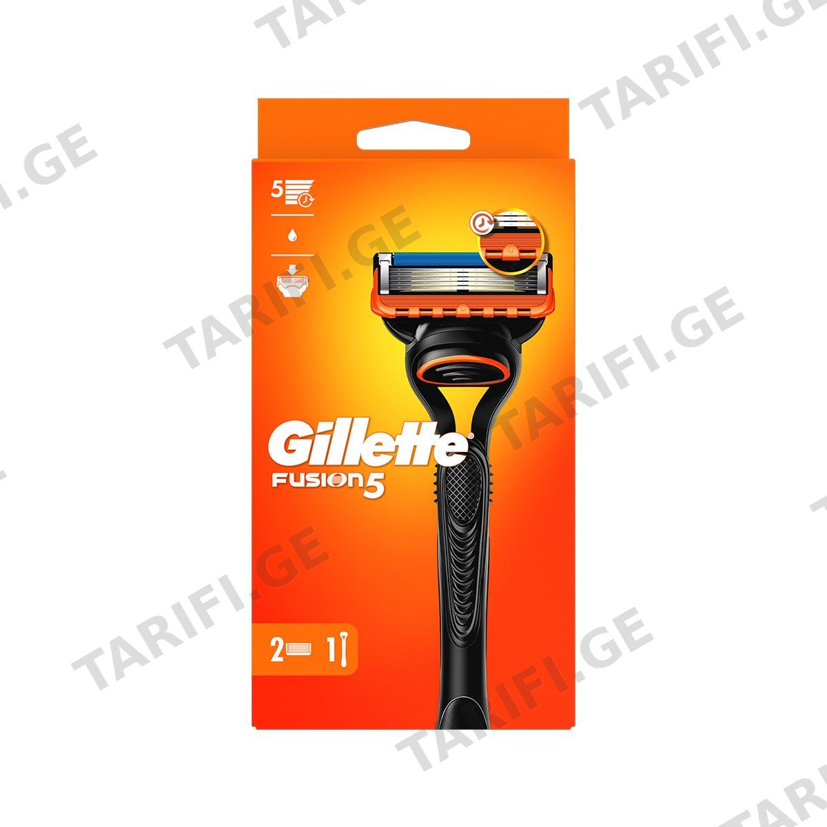 საპარსი დანადგარი ფუჟენი 2 პირით 6946 ჯილეტი - Gillette