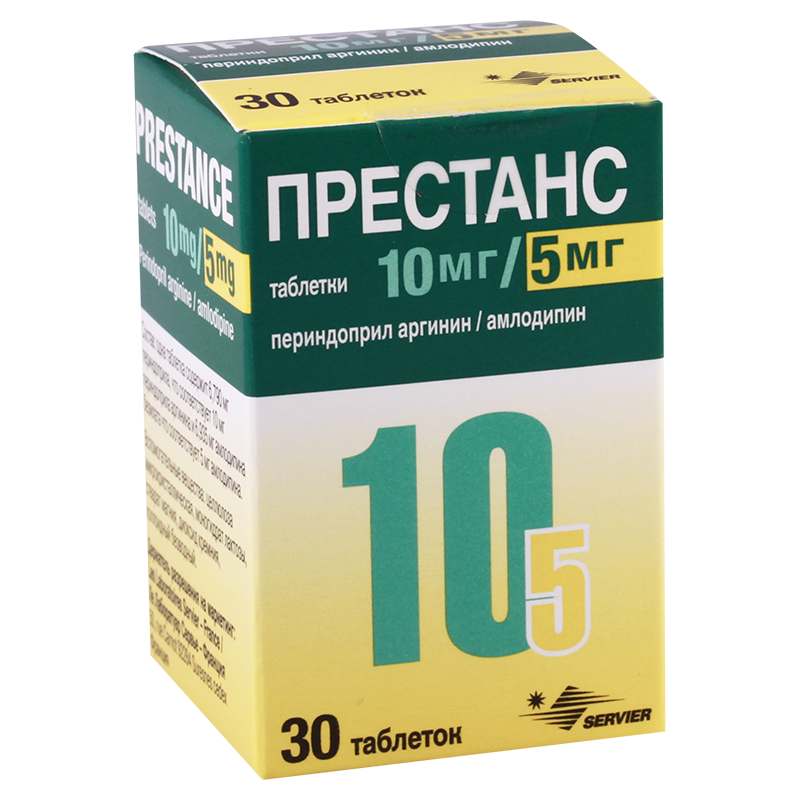 პრესტანსი 10/5მგ #30ტ