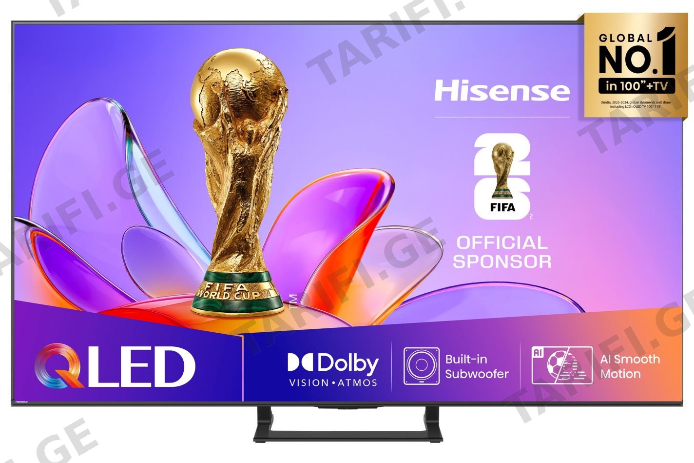 ტელევიზორები Hisense 50A7Q