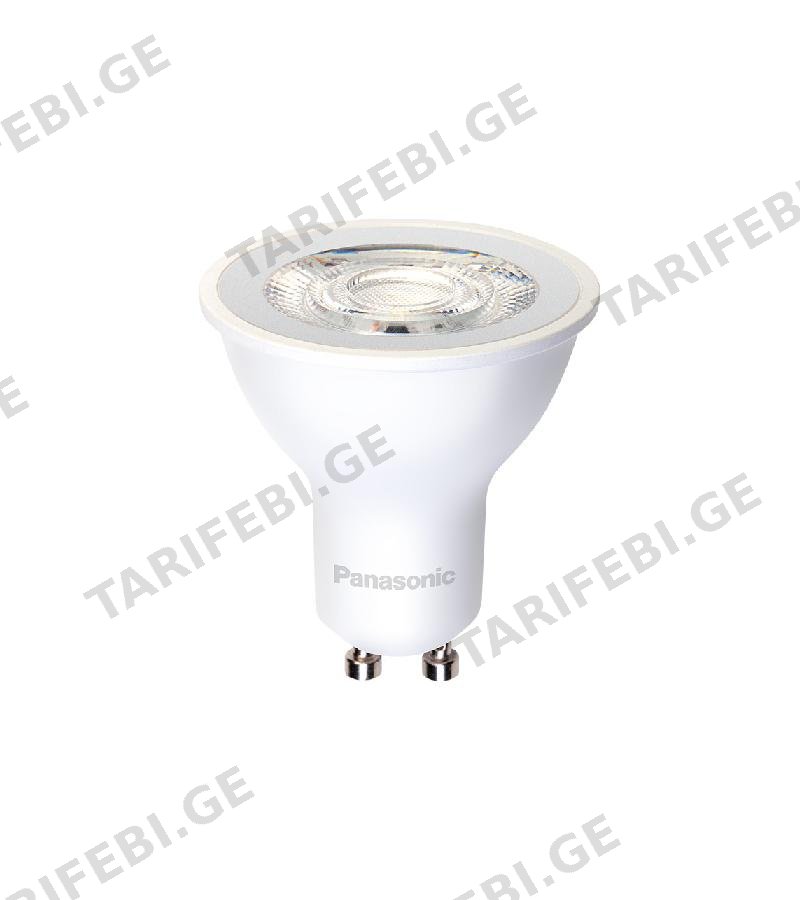 ნათურა LED GU10 ფერი. 6500K 4 W #LDRCH04DH1E1 მწარ. Panasonic